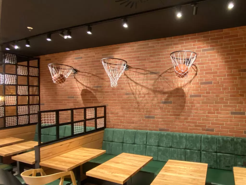 Konditorei Eingerichtet