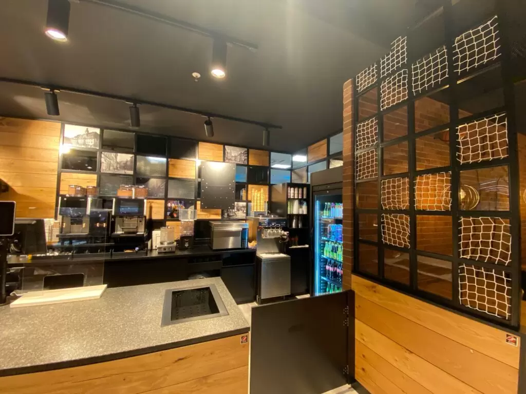 Zeidlos Café Weißenfells - Raumtrenner