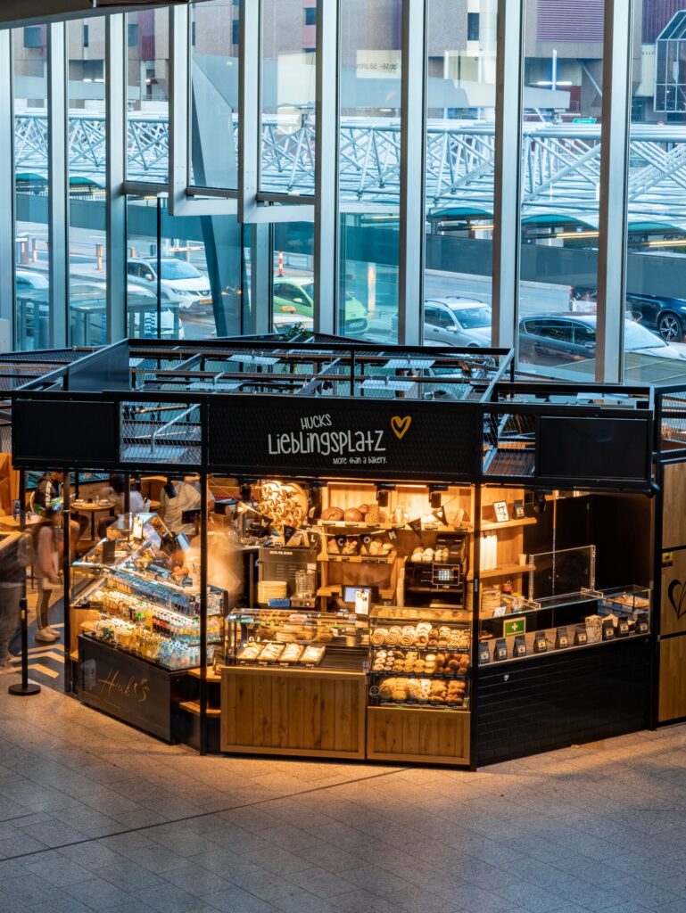 Bäckerei Huck Frankfurt Flughafen - Filialüberblick