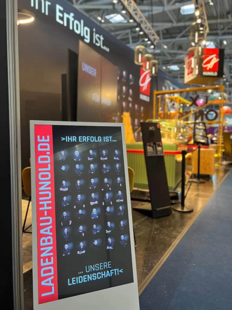 IBA 2023 - mobile digital Signage