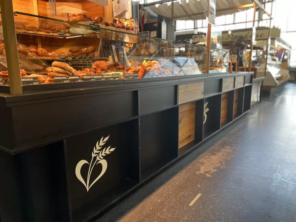Huck Bäckerei Kleinmarkthalle Thekenelemente