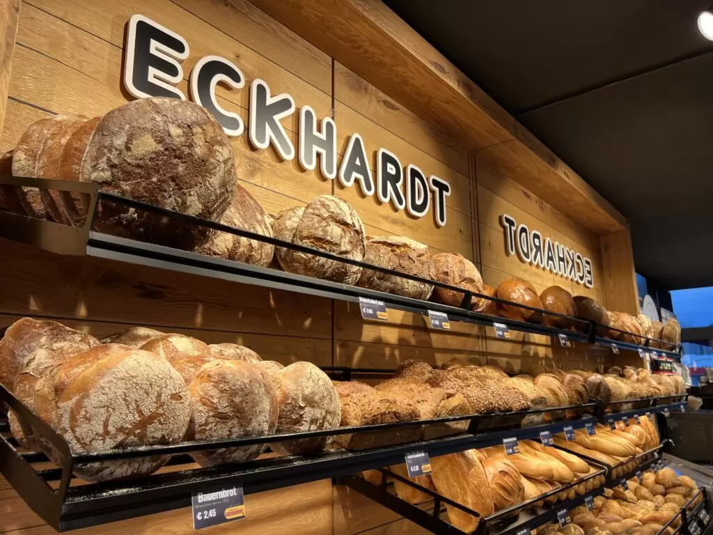 Bäckerei Eckhardt Brotregal