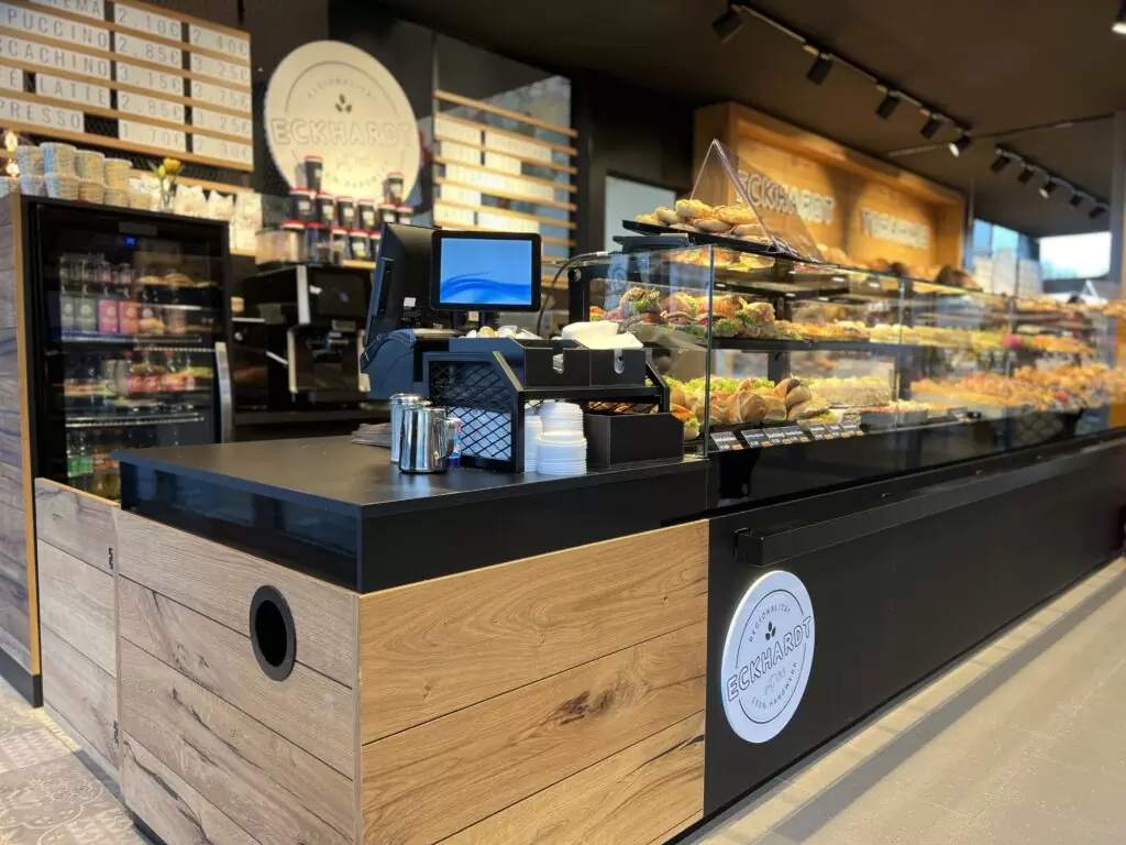 Bäckerei Eckhardt Kassenbereich