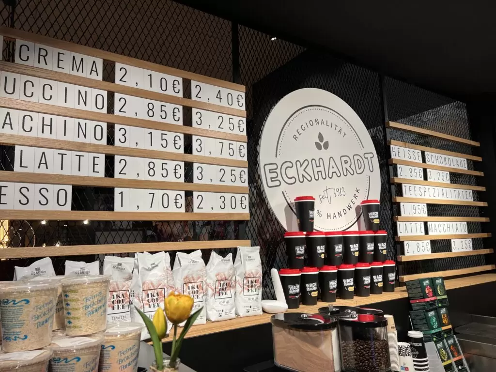 Bäckerei Eckhardt Rückwandgestaltung