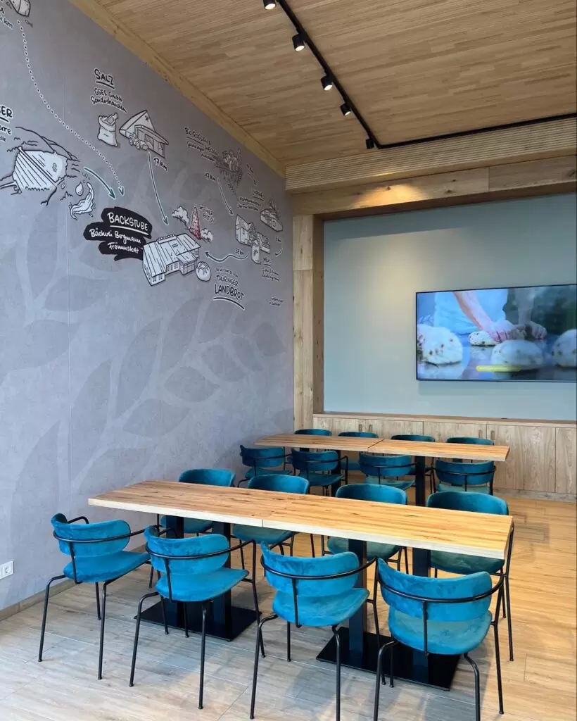 Bäckerei Bergmann Frömmstedt Sitzbereich