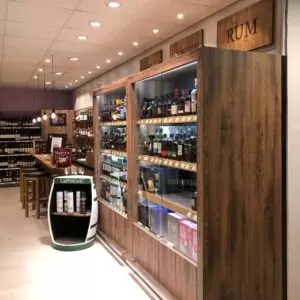 Winzer Gastronomieeinrichtung für Wein- und Spirituosenverkostung