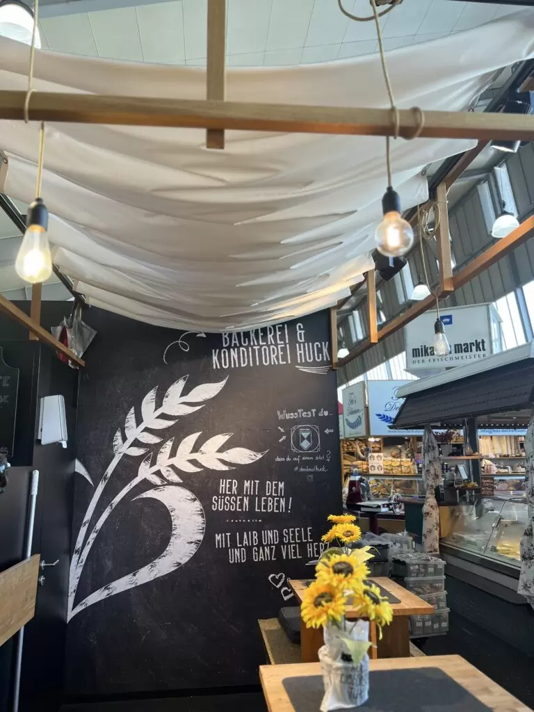 Huck Kleinmarkthalle - Rückwandgestaltung