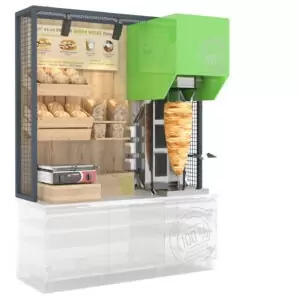 Shop in Shop - Rückwand und Aufsatz