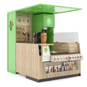 Shop in Shop mit Deckenelement