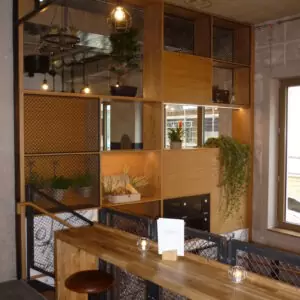 Ladenbau in Leipzig- Raumtrenner