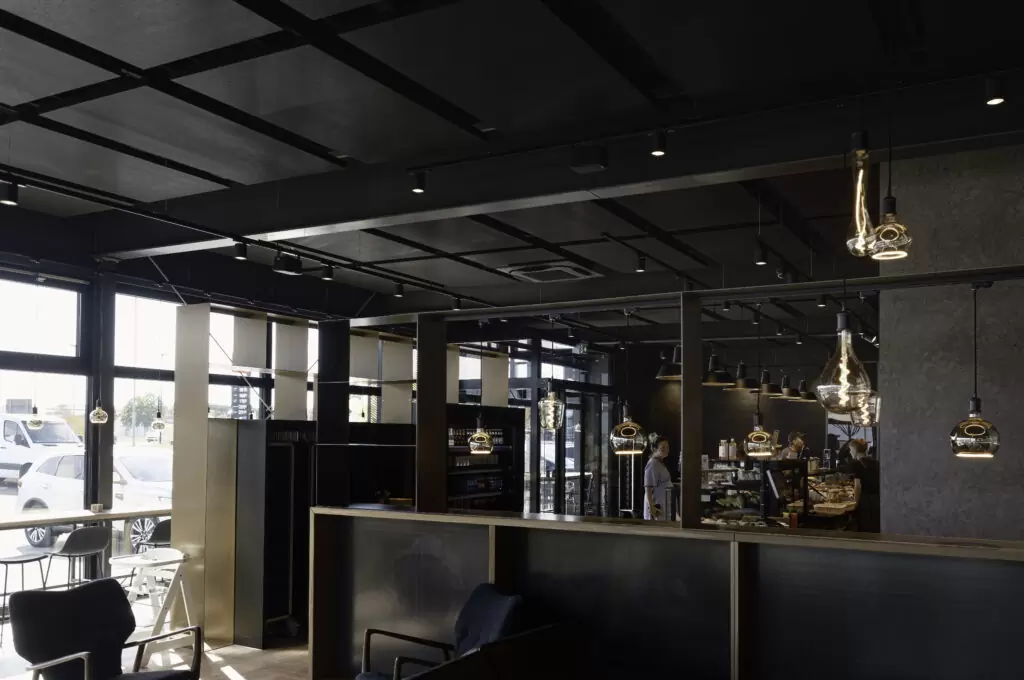 Ladeneinrichtung für Bäcker Beleuchtung