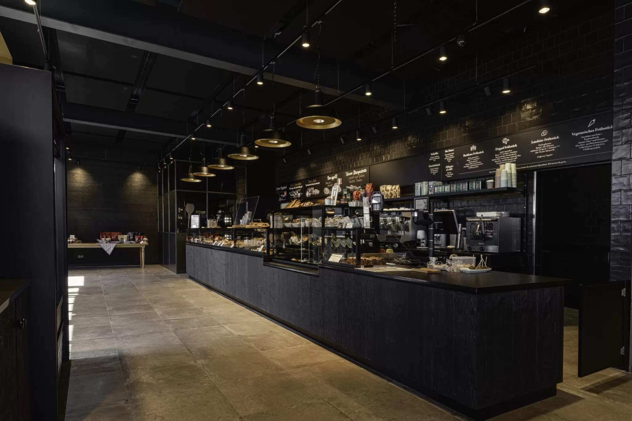 Ladeneinrichtung für Bäckereien Thekenfront