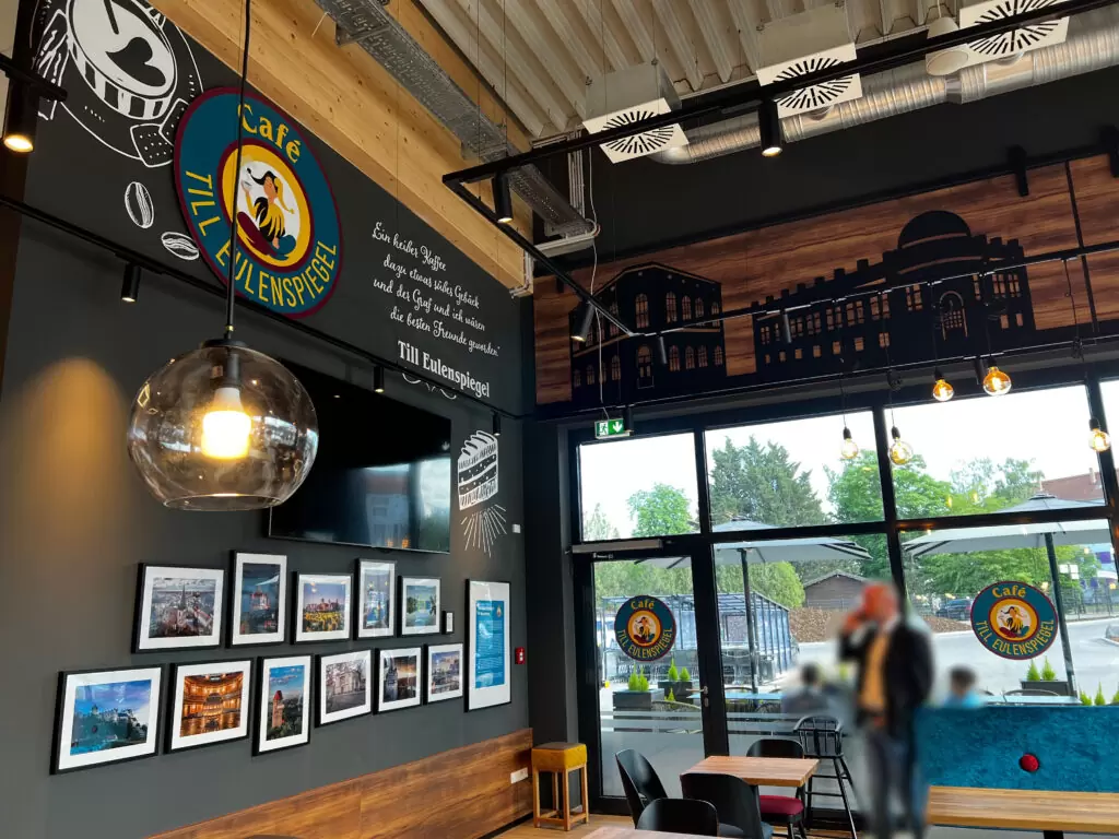 Sitzbereich für Gastronomie