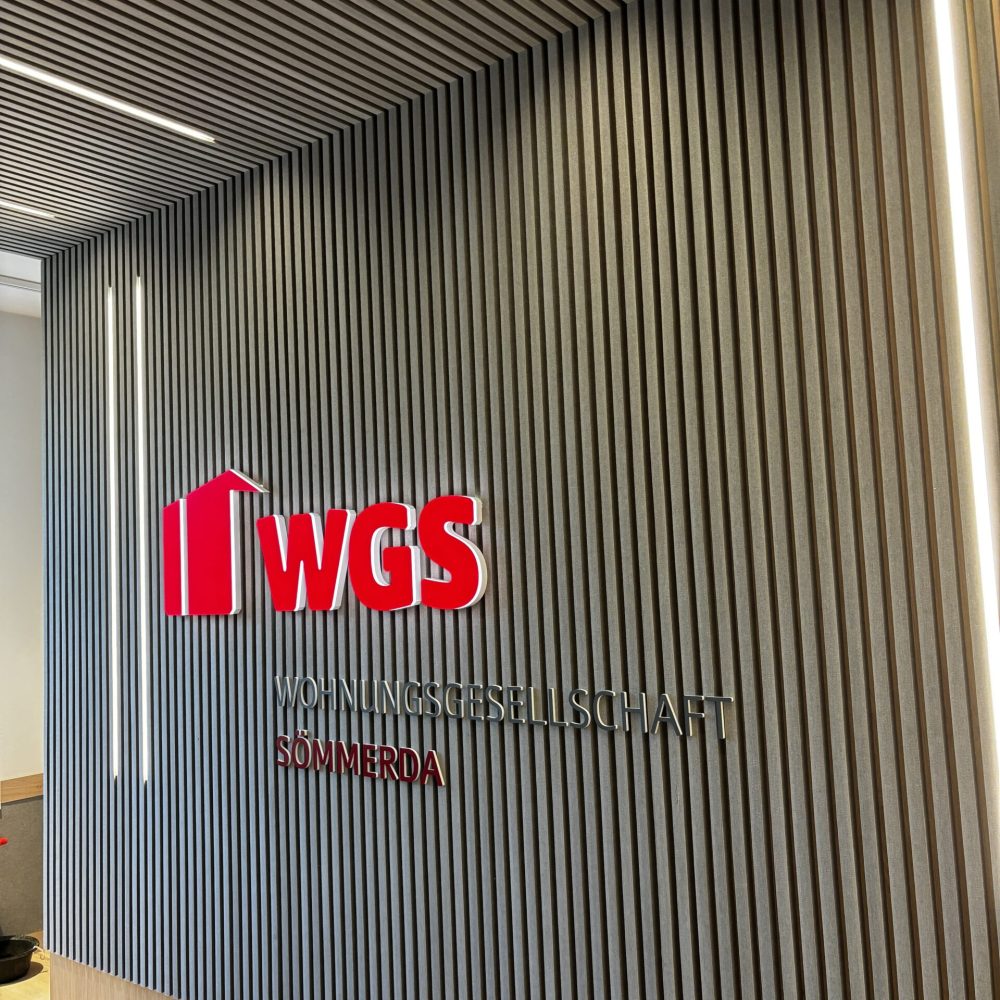 Holzverkleidung Eingangsbereich Sömmerda